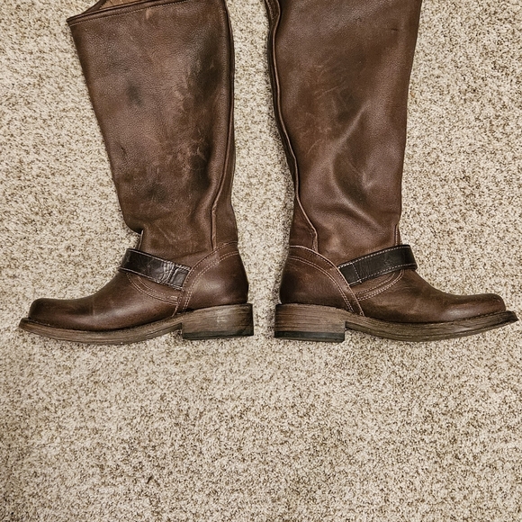 Freebirds handmade knee high boots - Picture 6 of 8